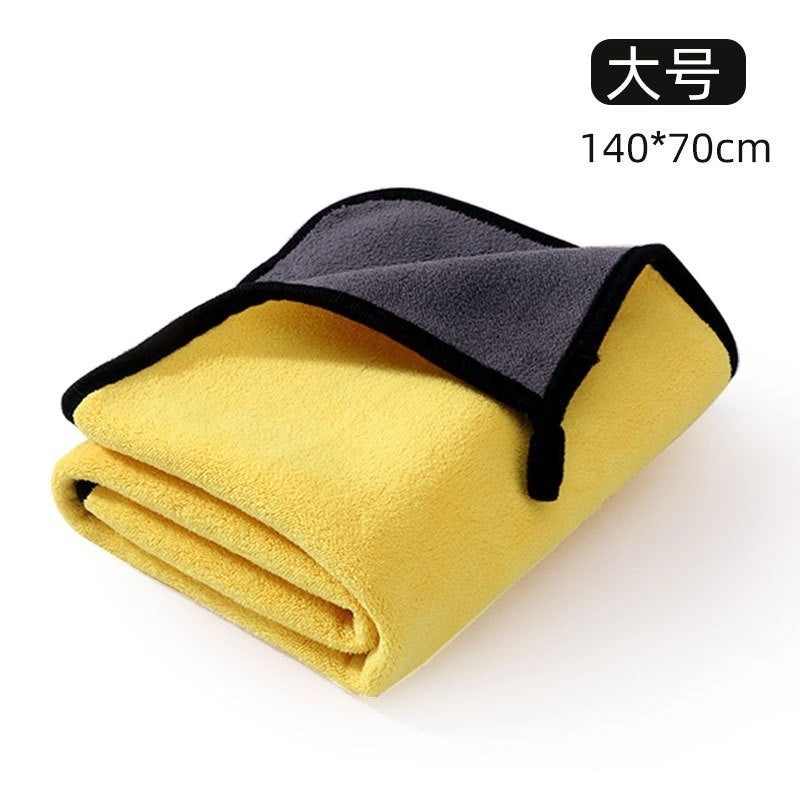 Extra Large Super Absorbent Pet Bathrobe Quick Dry Thickened Towel for Medium Large Dogs and Cats | Pet Bath Accessories