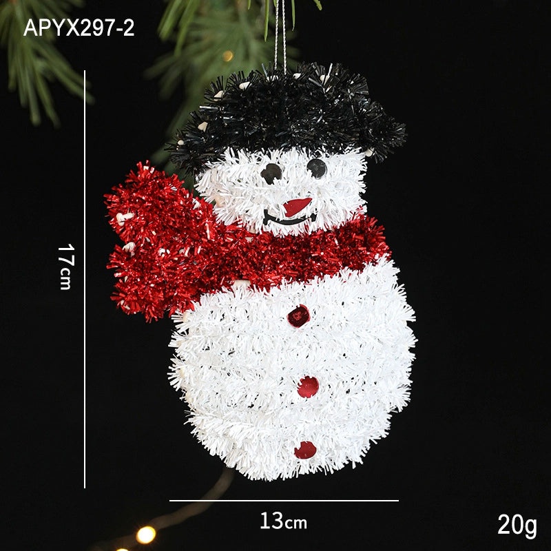 Hong Kong Heng New Christmas Ribbon Cone Tree Desktop Decoration Party Supplies Festive Atmosphere|Holiday Decorations