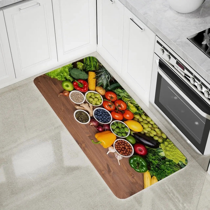 Cozy Casual Spices Pattern Polyester Rug | Home Decor Carpet