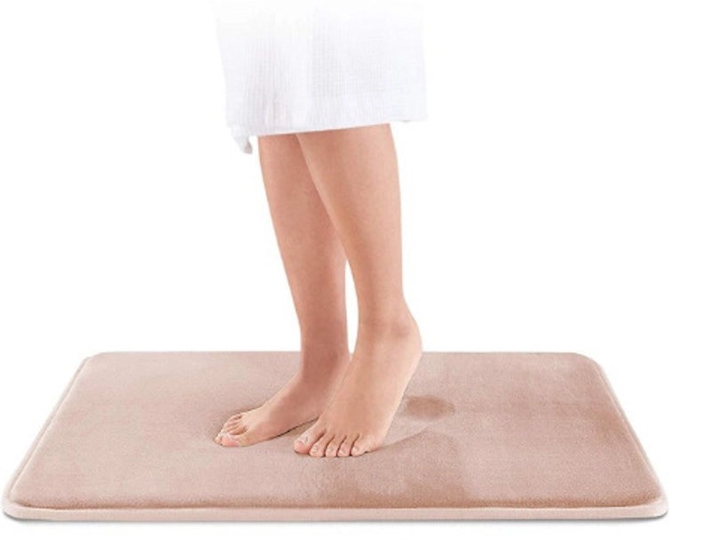 Thickened Plain Flannel Non-slip Living Room Rug Absorbent Sofa Coffee Table Mat Bedroom Door Foot Mat|Home Decor Rugs