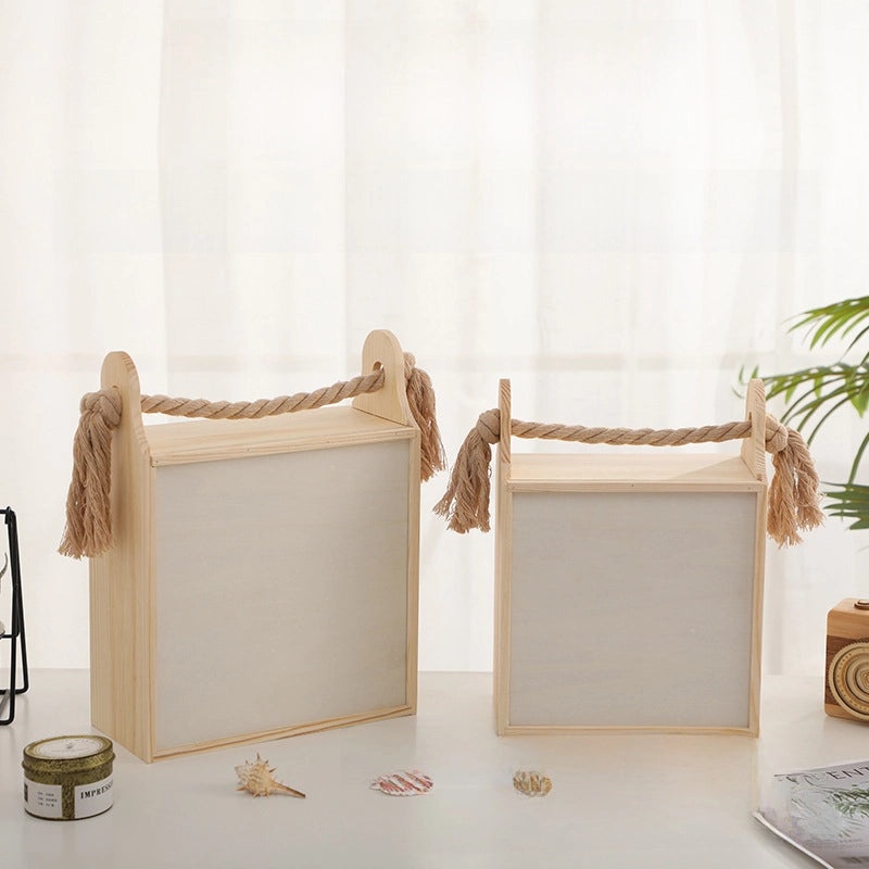 Festive Wooden Basket Box for Mid-Autumn, Dragon Boat, Mother’s Day, Valentine’s, Women’s Day|Festive Gifts & Accessories