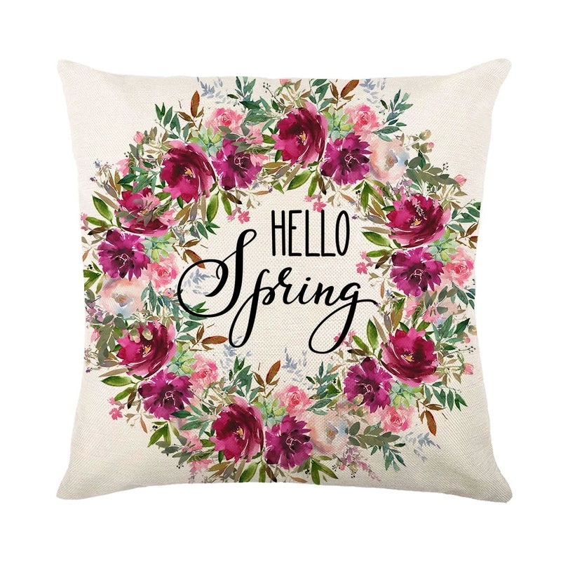 Minimalist Color Block Linen Pillow Covers for Vacation | Home Decor & Bedding