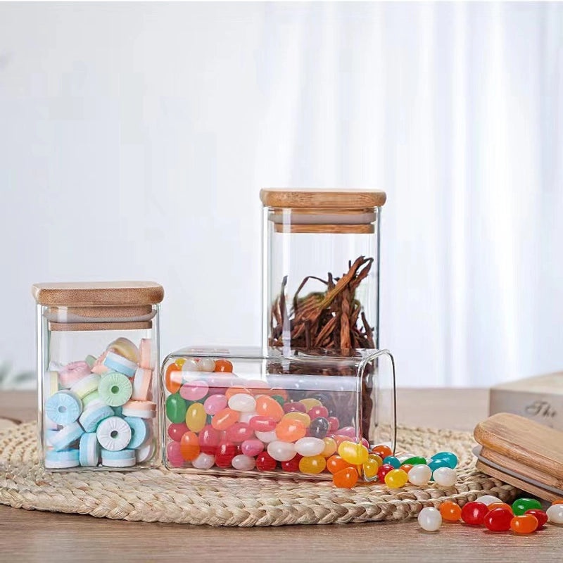 Simple Modern Glass Storage Box for Home Organization|Home Storage & Organization