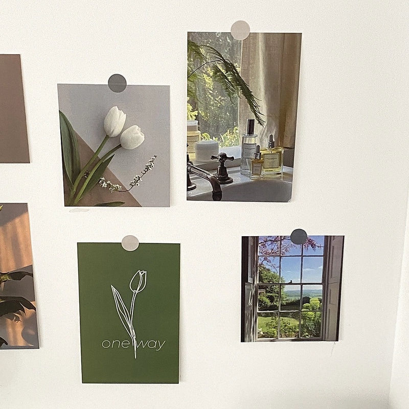 Minimalist Landscape Paper Card for Casual Home and Daily Use|Greeting Cards & Stationery