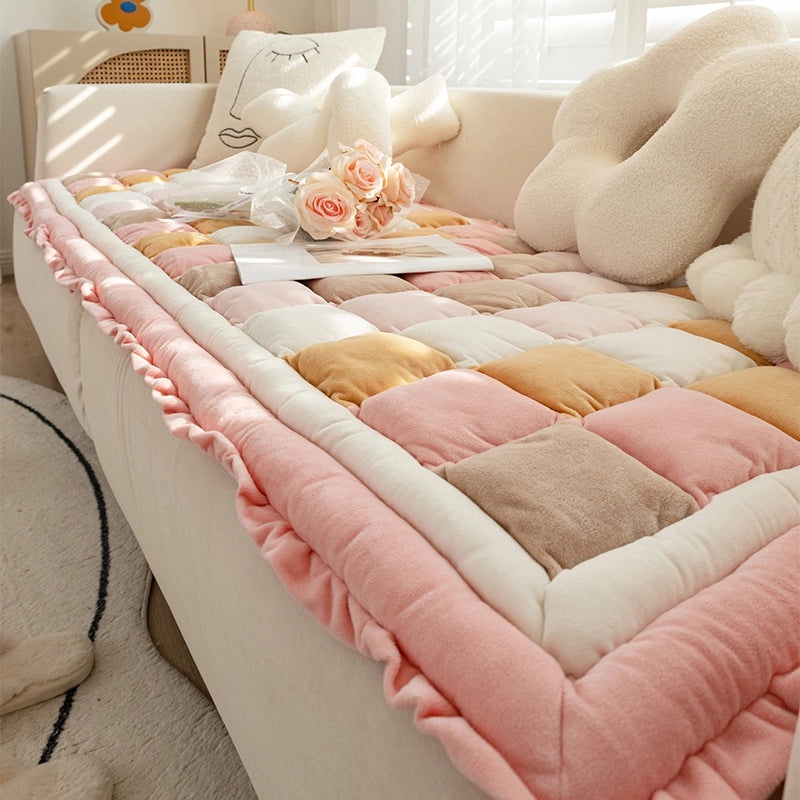 Korean Style Non-slip Sofa and Bay Window Mat for Bedroom Tatami and Children's Crawling Floor Mat|Home Textiles