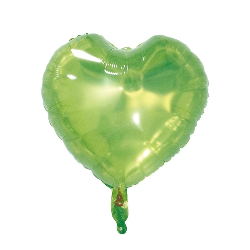 18 Inch Heart-Shaped Aluminum Foil Balloon for Wedding Valentine’s Day New Year Decoration | Party Supplies & Balloons