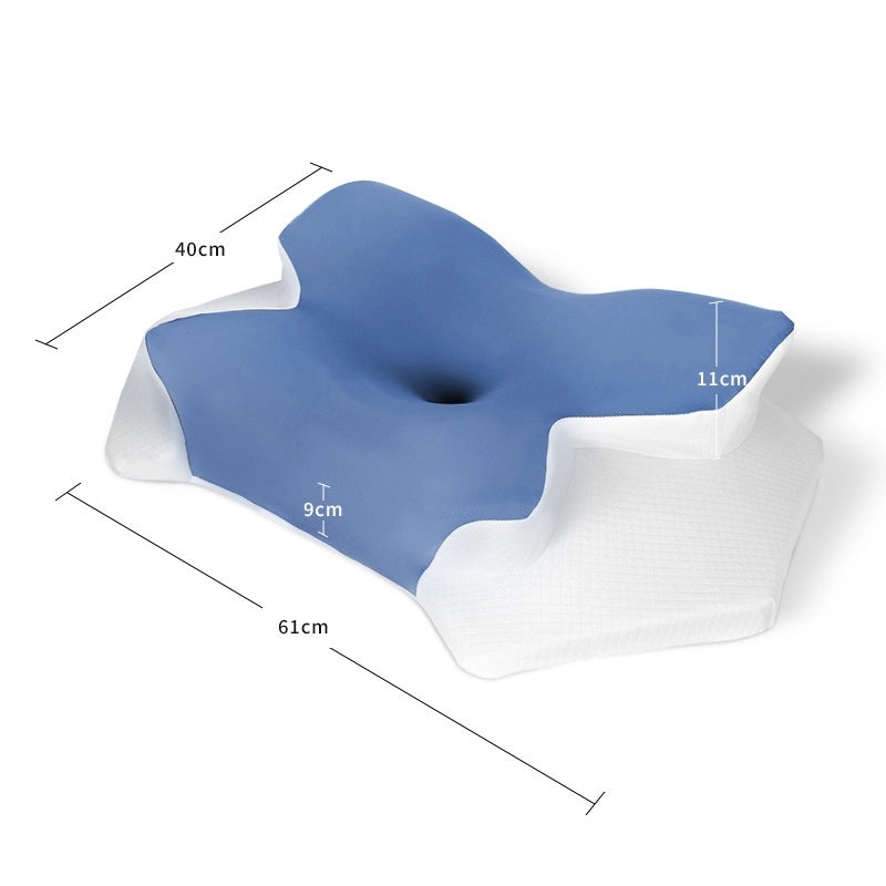 Comfortable Color Block Memory Foam Pillow for Everyday Use|Home & Bedding