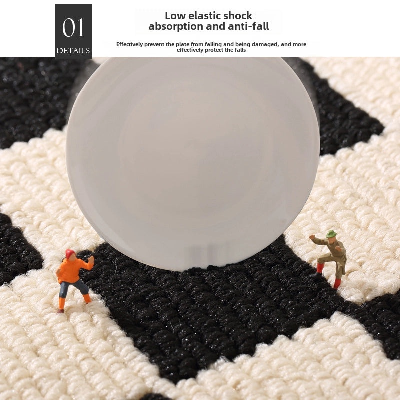 High-Quality Absorbent Non-Slip Kitchen Floor Mat Oil-Resistant Stain-Repellent Modern Bathroom Rug|Home & Kitchen Rugs