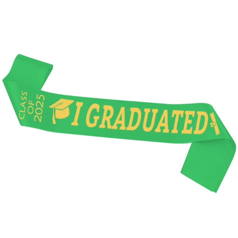 Graduation Season Crown and Shoulder Belt Set for Prom and Party | Accessories & Jewelry