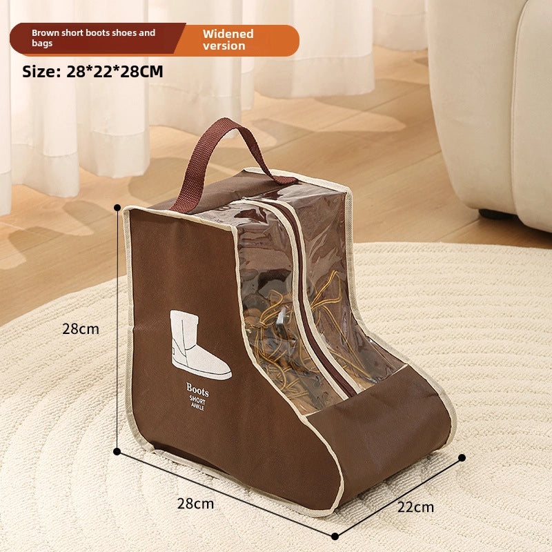 Thickened Non-Woven Shoe Storage Bag for Boots and Shoes|Home Storage & Organization