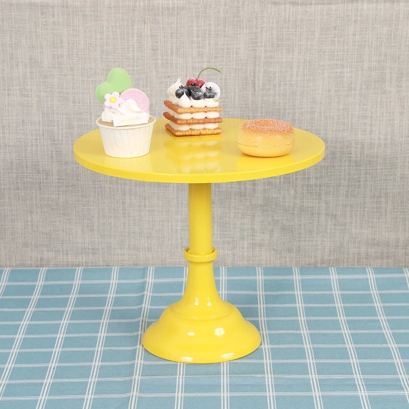 Nordic Solid Color Iron Cake Stand for Daily Use and Parties|Home Decor & Kitchen Accessories