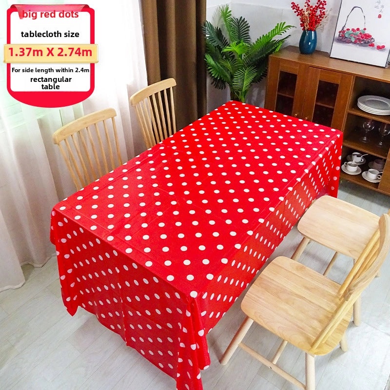 Kids Birthday Disposable Rectangular Tablecloth for Party Classroom Decoration|Party Supplies