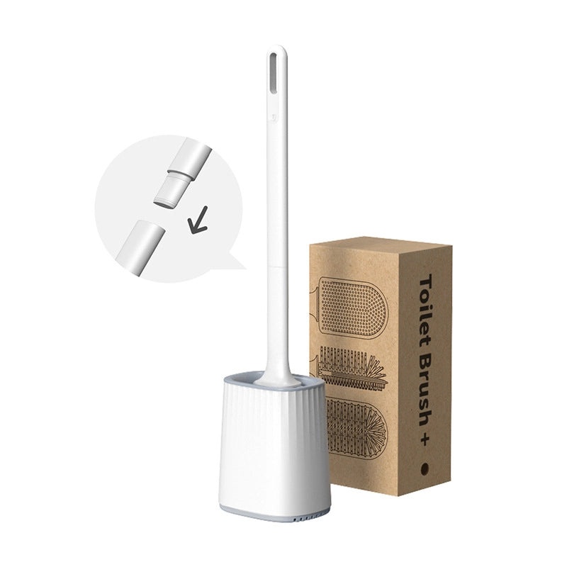 Elegant Solid Color Toilet Brush for Home Cleaning|Household & Cleaning Supplies