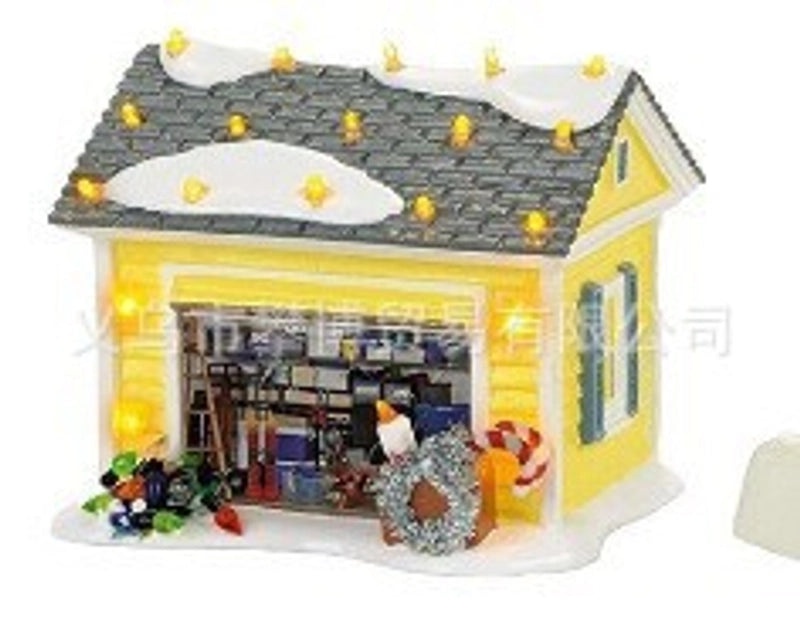 Christmas Snowman Resin Doll Outdoor Garden Decoration Holiday Crafts|Garden Decorations