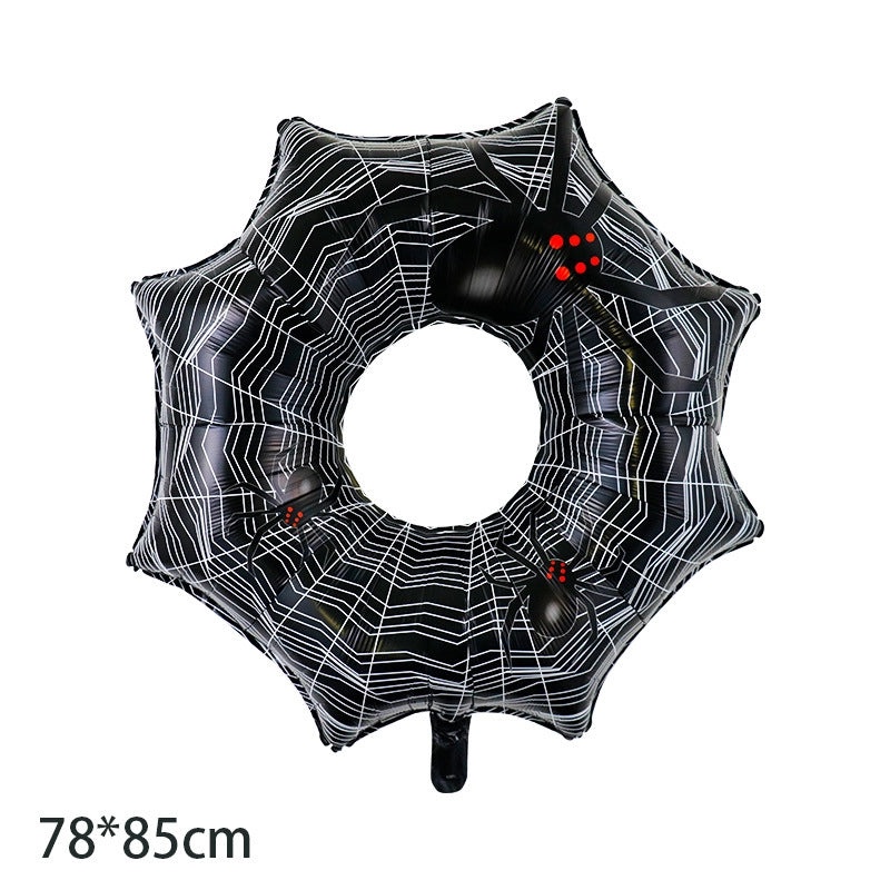 Halloween Hip-Hop Ghost Pattern Aluminum Foil Balloons for Party Festival Decoration|Party Supplies Balloons