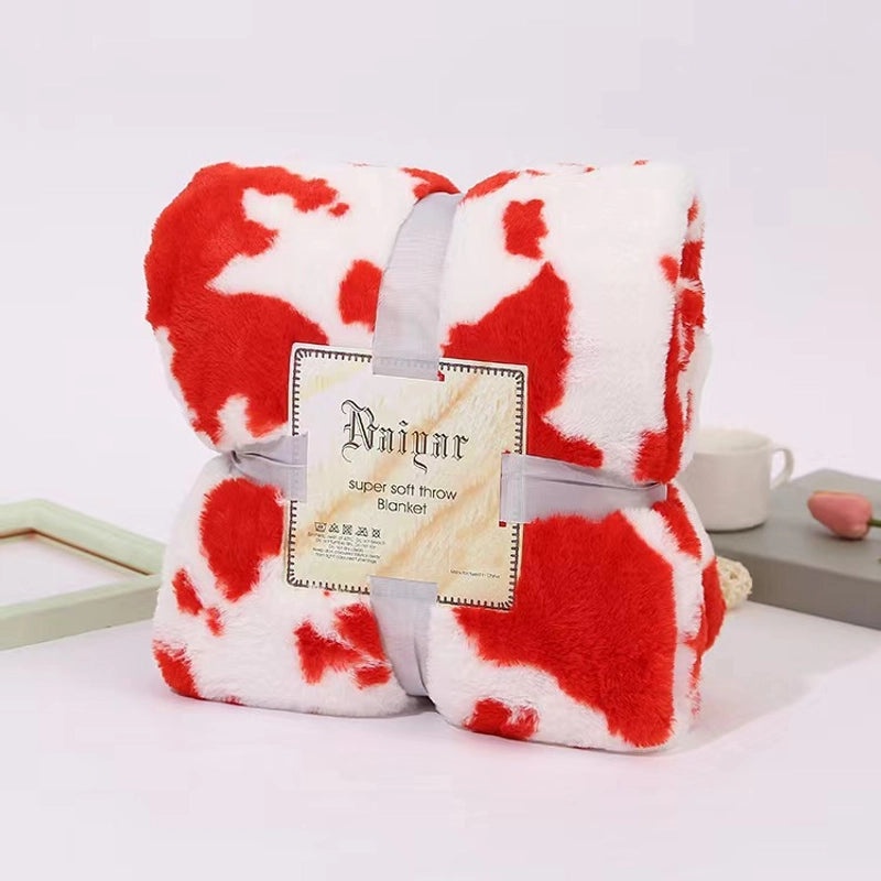 Classic Plaid Polyester Throw Blanket for Couch and Sofa | Home Decor & Living Room Accessories