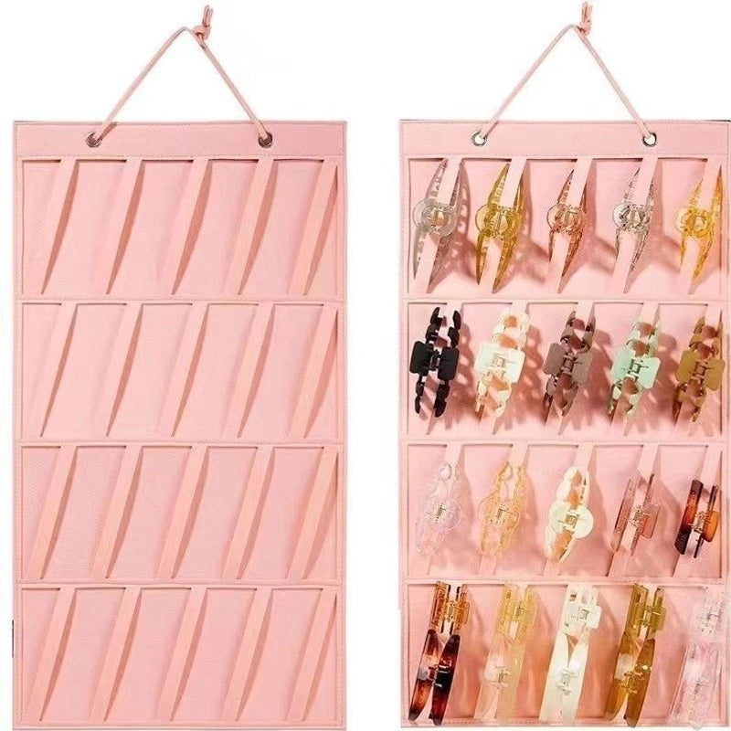 Felt Hanging Bag for Hair Accessories Storage|Children's Hair Accessories Storage