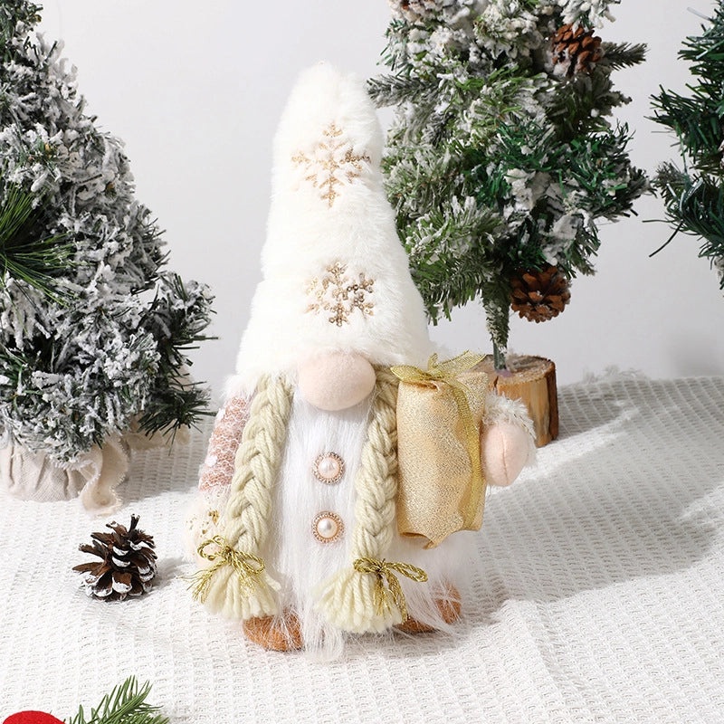 Cute Christmas Cartoon Doll Ornaments for Party Decoration|Holiday & Festival Ornaments