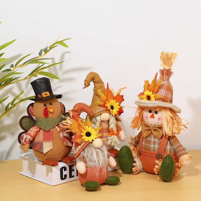 Adorable Handmade Doll Fabric Decorations|Home Decor & Craft Supplies