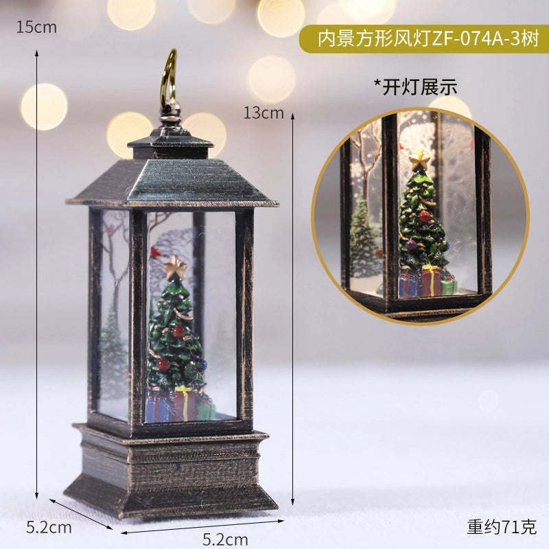 Christmas LED Night Lights Plastic Decoration for Holiday Season | Home Decor Lighting