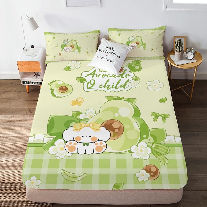 Cute Cartoon Character Polyester Pillowcase for Bedding | Home & Living Bedding Accessories