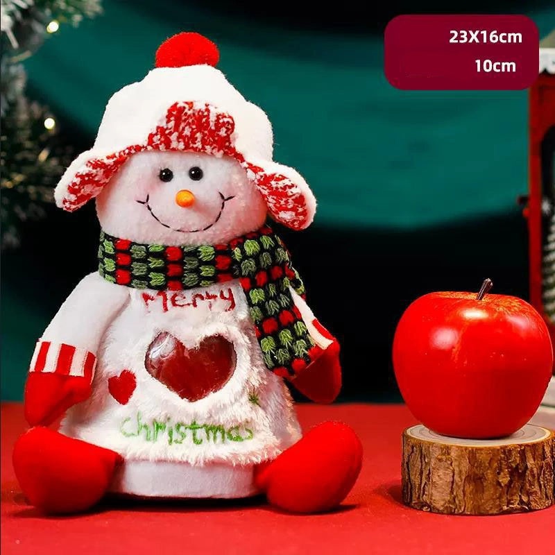 Christmas Tree Santa Claus Snowman Gift Bags Festive Party Wrapping Supplies|Holiday Party Supplies