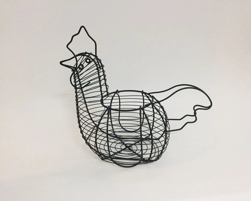 Wrought Iron Multi-Purpose Fruit & Egg Basket | Kitchen Storage & Decorative Baskets