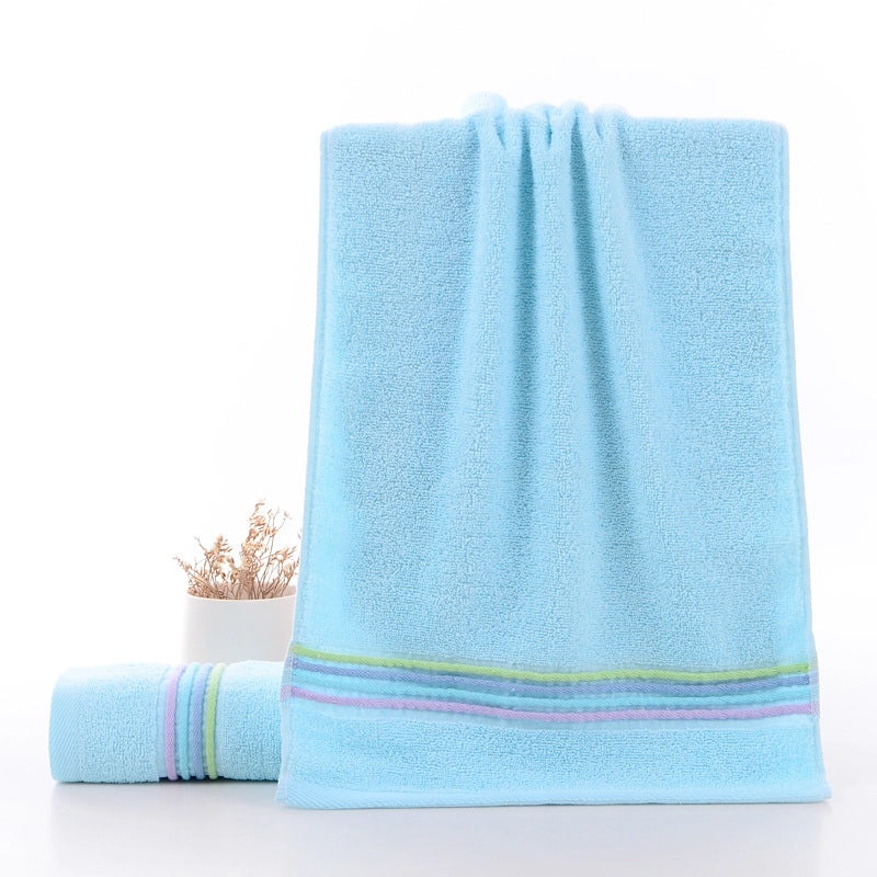 Gaoyang Cotton Absorbent Face Towel Embroidered Polyester Cotton Soft Washcloth Independent Packaging|Home & Living - Bath Towels