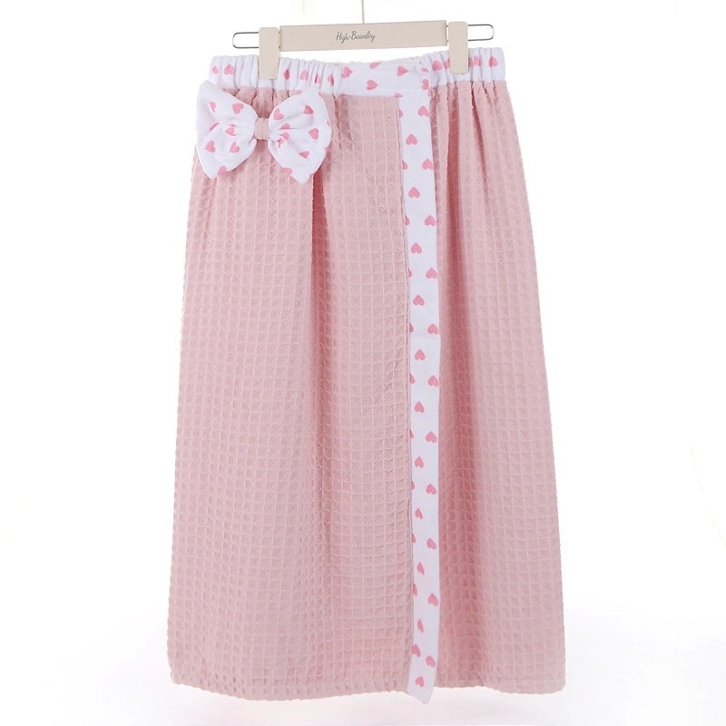 Women's Quick-Dry Hair Drying Hat Absorbent Waffle Fabric Bath Towel Cap | Hair Care Accessories