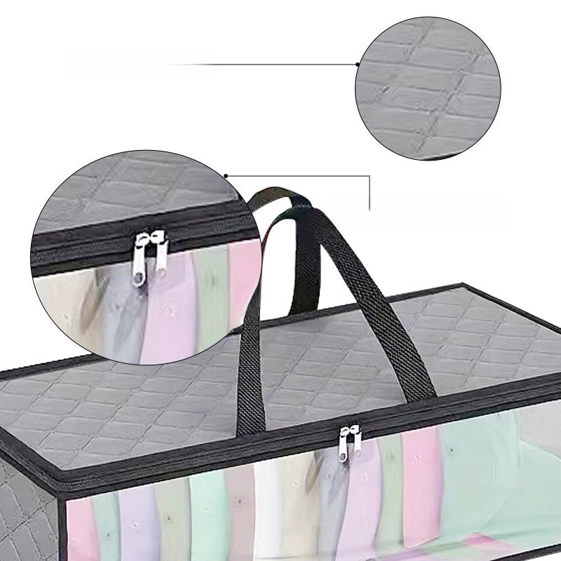 Foldable Non-woven Clothes and Hat Organizer Bag for Luggage Packing | Travel Storage Bags