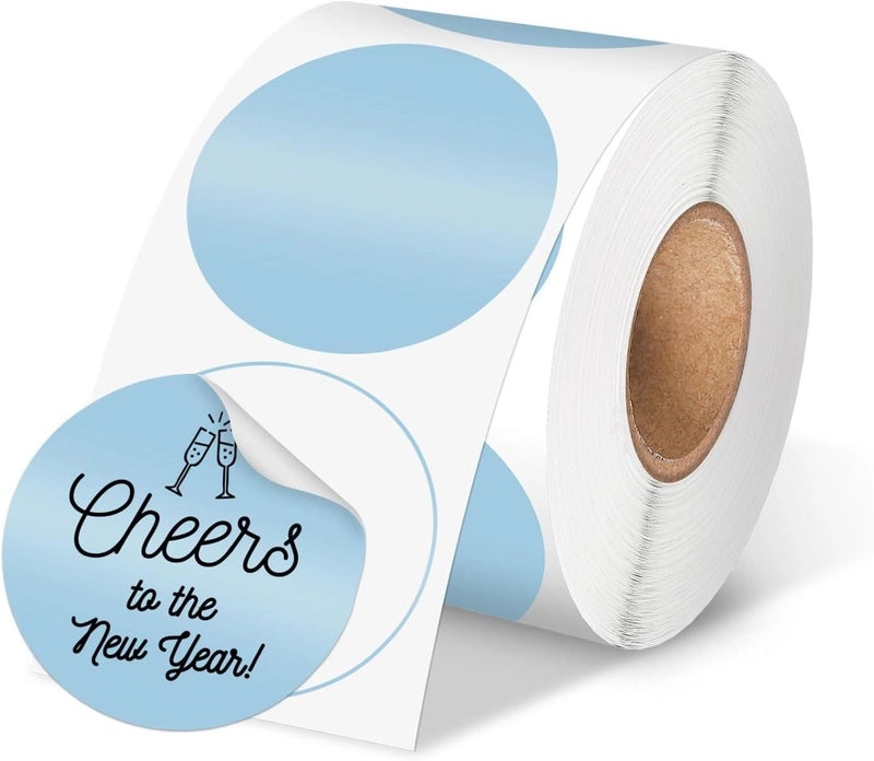 Phomemo Round Waterproof Thermal Label Paper Self-Adhesive Electronic Logistics Shipping Labels|打印耗材