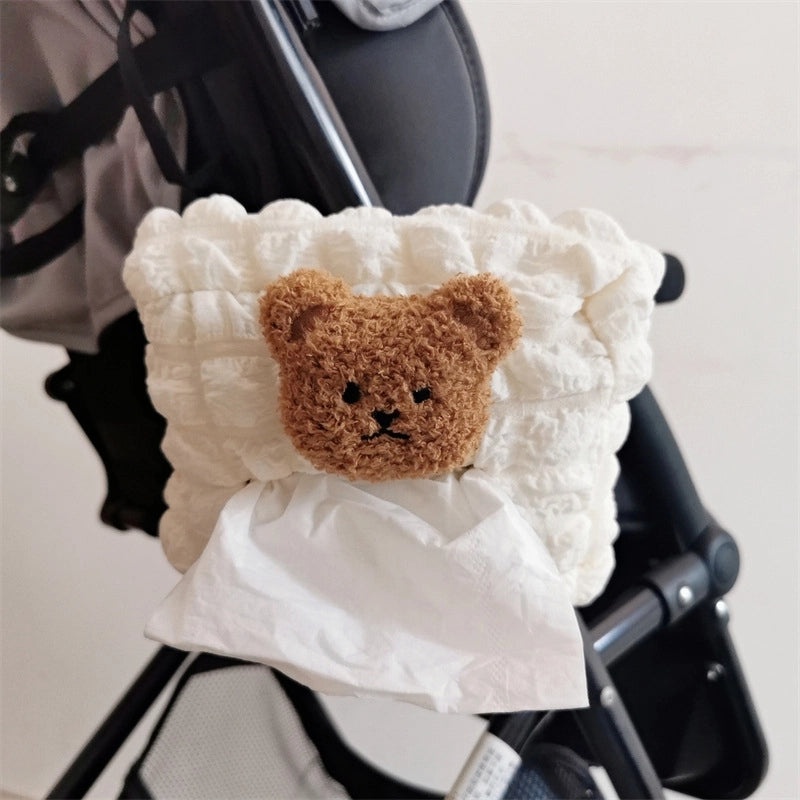 Adorable Bear Design Bubble Fiber Tissue Box for Vacation | Home Decor