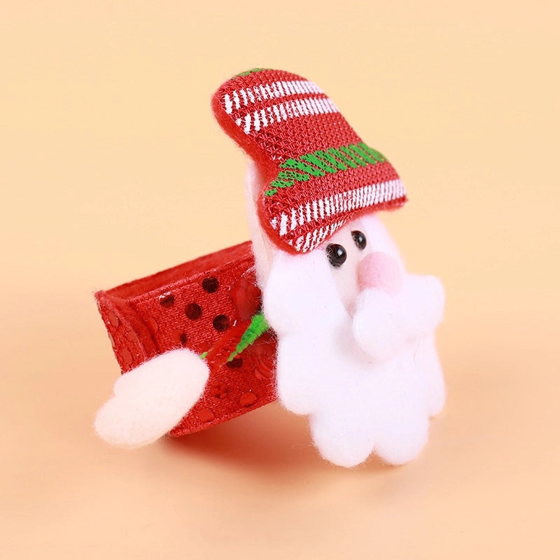 Holiday Cartoon Color Block Minimalist Ring Pop for Daily Wear | Accessories & Jewelry