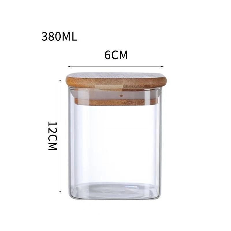 Simple Modern Glass Storage Box for Home Organization|Home Storage & Organization