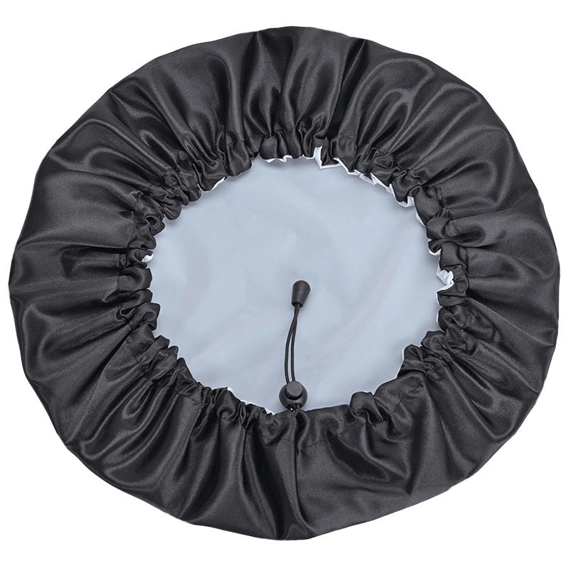 Vacation Waterproof Cartoon PE Shower Cap for Hair Protection|Bathroom Accessories