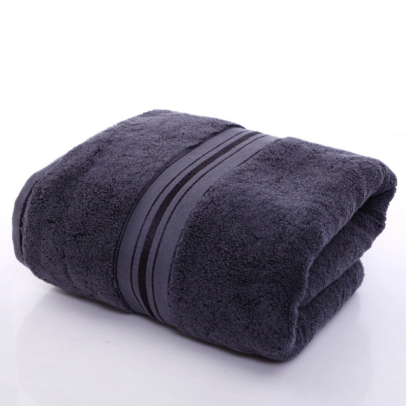 Gaoyang Thickened Pure Cotton Bath Towel Large Absorbent Soft Household Hotel Spa Towel | Home & Living > Bath > Towels
