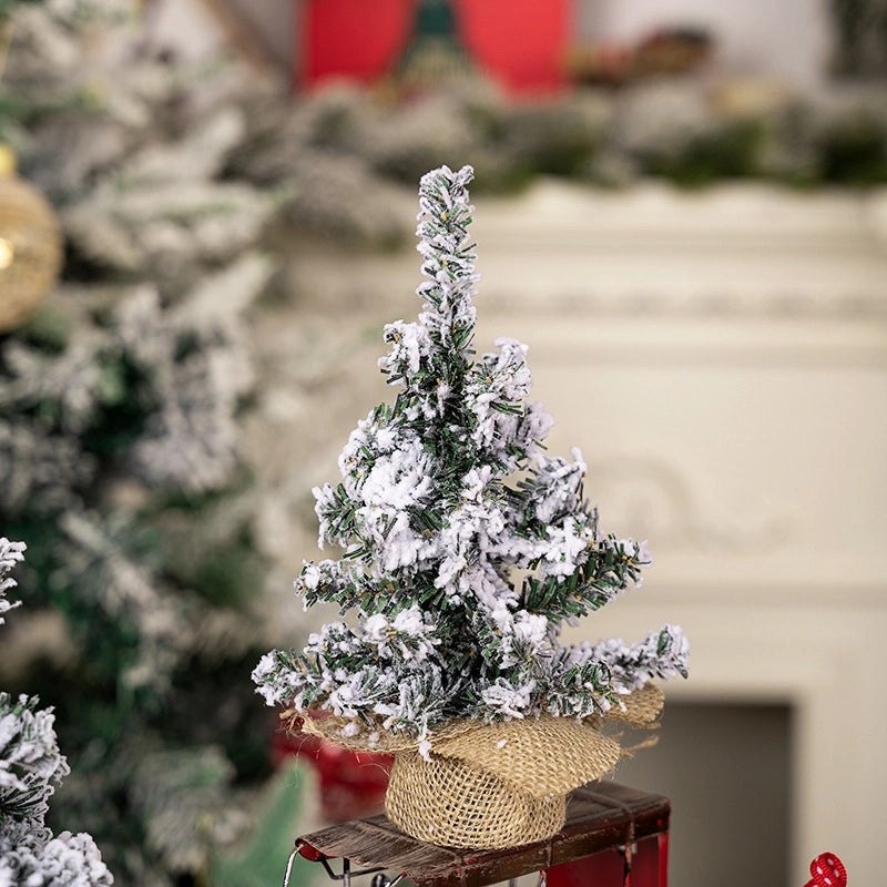 Nordic Style Christmas Tree Ornaments PVC Linen Cute Festival Party Decor|Home Decor & Seasonal Decorations