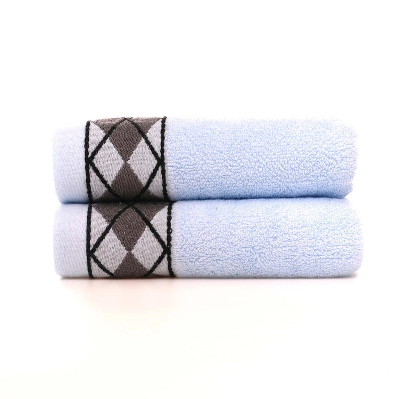 Pure Cotton Embroidered Face Towel for Adults | Home & Living