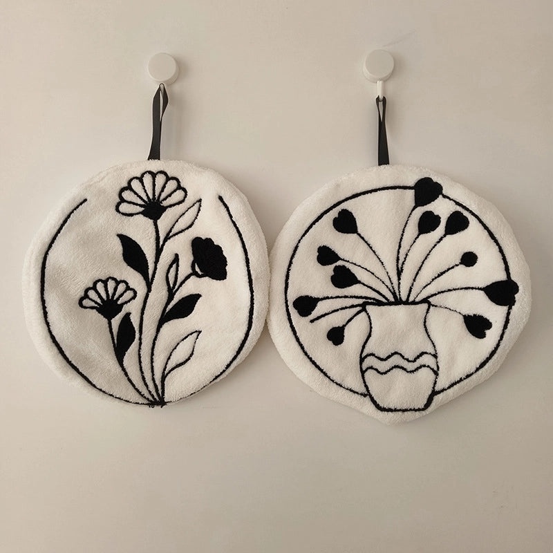 Minimalist Classic Letter Printed Polyester Towels | Home & Living Textiles