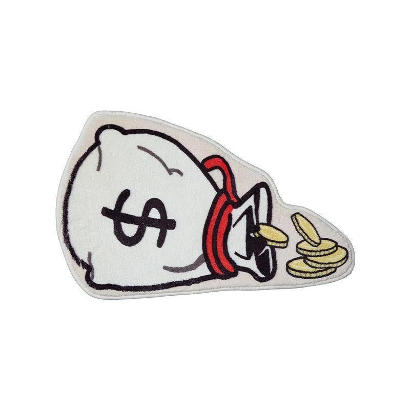 Dollar Bill Rug Floor Mat for Living Room Sofa Coffee Table Computer Chair Easy-Care Soft Carpet|Home Decor Rugs