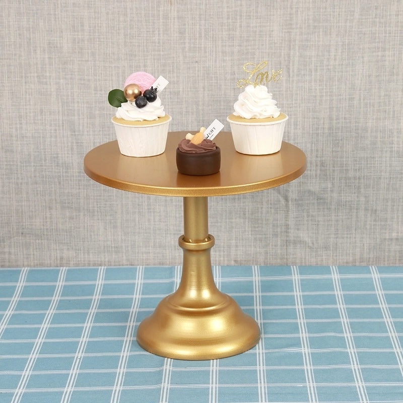Nordic Solid Color Iron Cake Stand for Daily Use and Parties|Home Decor & Kitchen Accessories