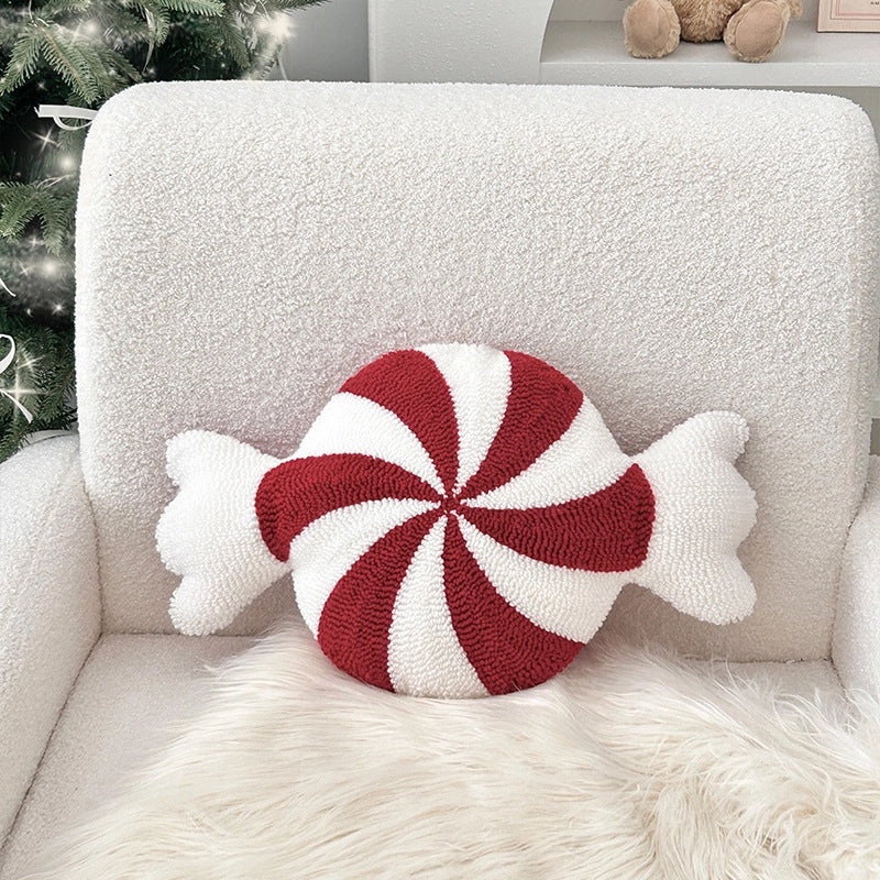 Nordic Christmas Tree Polyester Throw Pillow Cover for Couch Sofa Decor|Home Decor Pillows