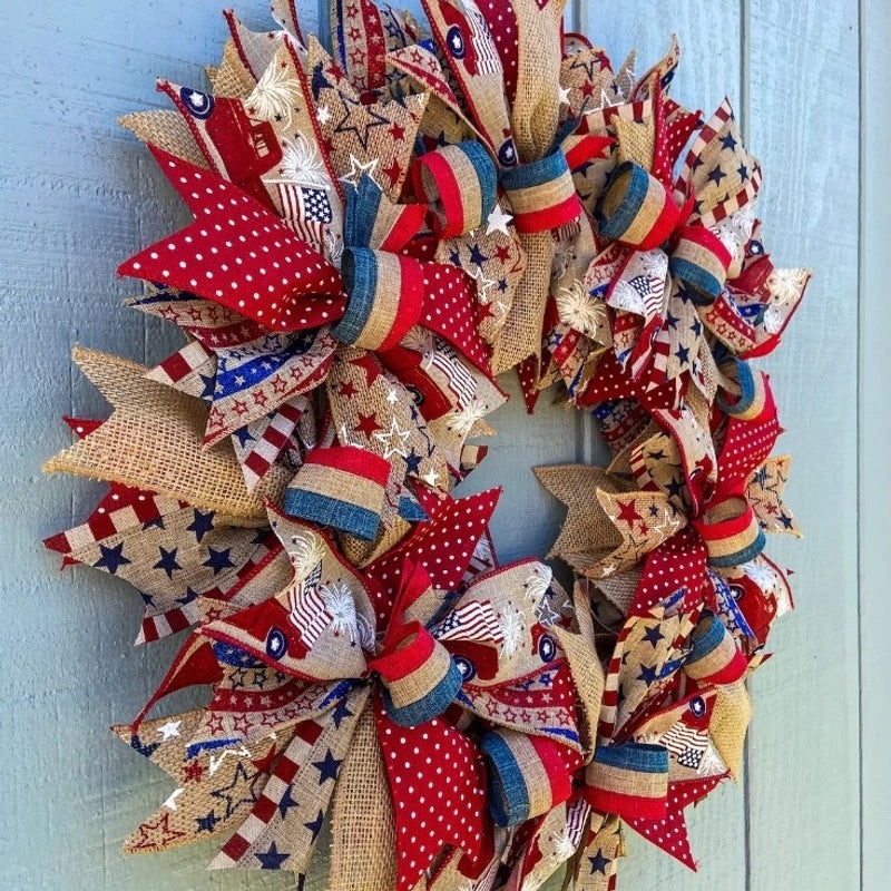 Patriotic Independence Day Garland Decorative Pendant for Home and Family | Holiday Decorations