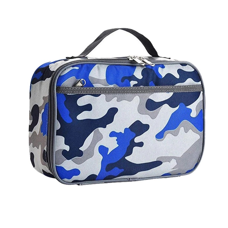Leopard Print Insulated Lunch Bag Portable Cooler Bag for Students|Lunch Bags