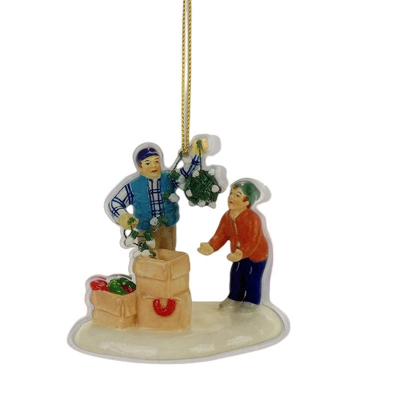 Acrylic Christmas Tree Pendant Flat House Decoration Cross-border Holiday Gift Supplies|Home Decor