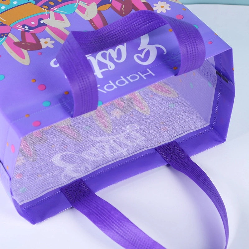 Easter Cute Cartoon Themed Nonwoven Daily Use Bag|Accessories & Bags
