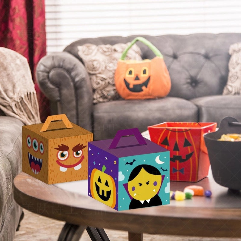 Halloween Cute Hip-Hop Pumpkin Letter Party Gift Bags | Party Supplies