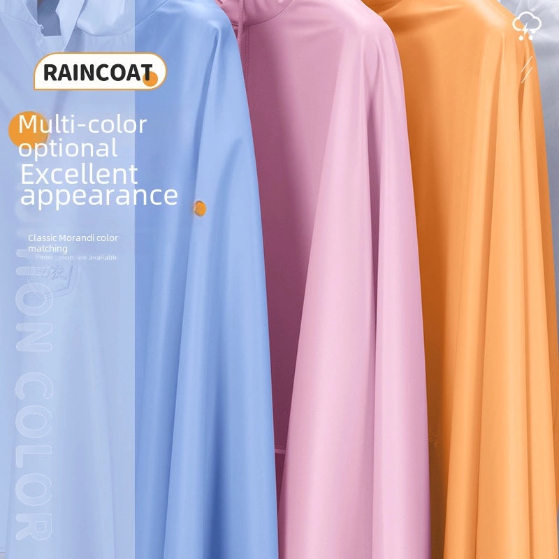 Electric Motorcycle Raincoat Thickened Adult Full-Body Non-Disposable Long Poncho for Outdoor Use|Motorcycle Rain Gear