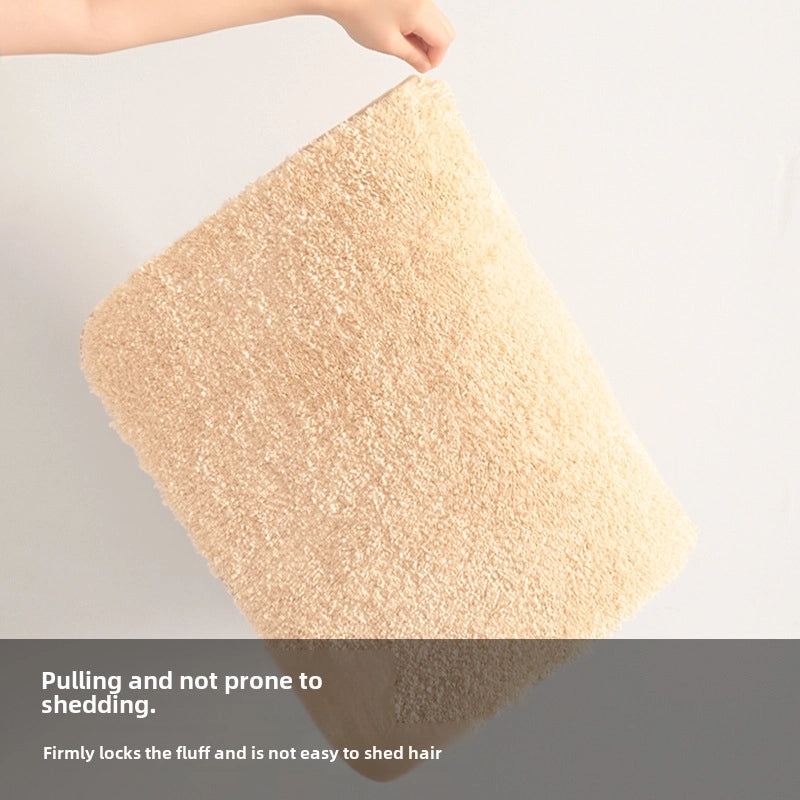 Velvet Solid Color Carpet for Bedroom Living Room|Home Decor Floor Mats