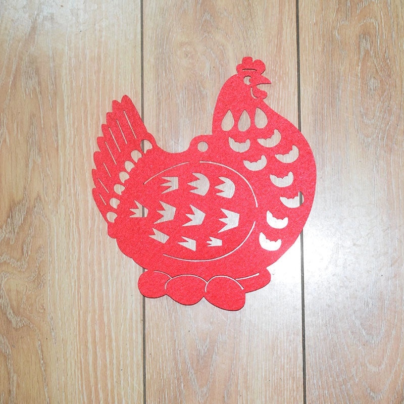 Red Christmas Pendant Decorations for Home | Christmas Ornaments